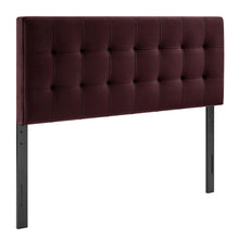 Lily Stain-Resistant Performance Velvet King Size Headboard