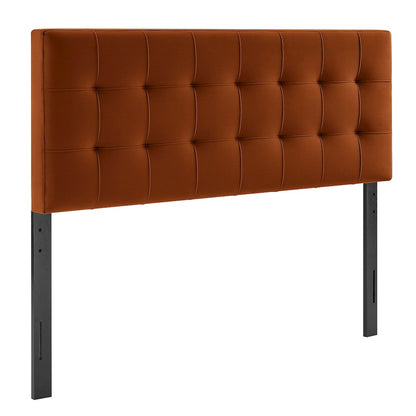 Lily Stain-Resistant Performance Velvet King Size Headboard