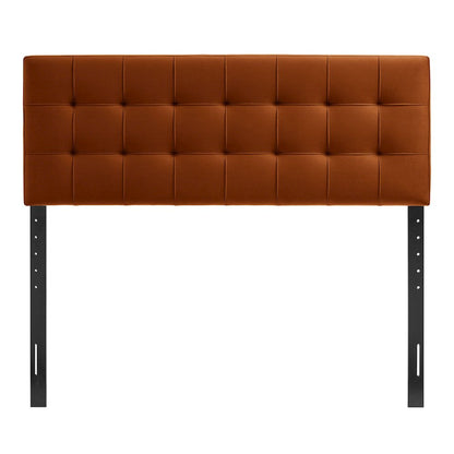 Lily Stain-Resistant Performance Velvet King Size Headboard