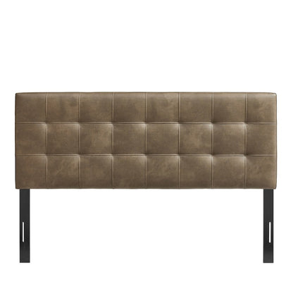 Lily Vegan Leather King Size Headboard