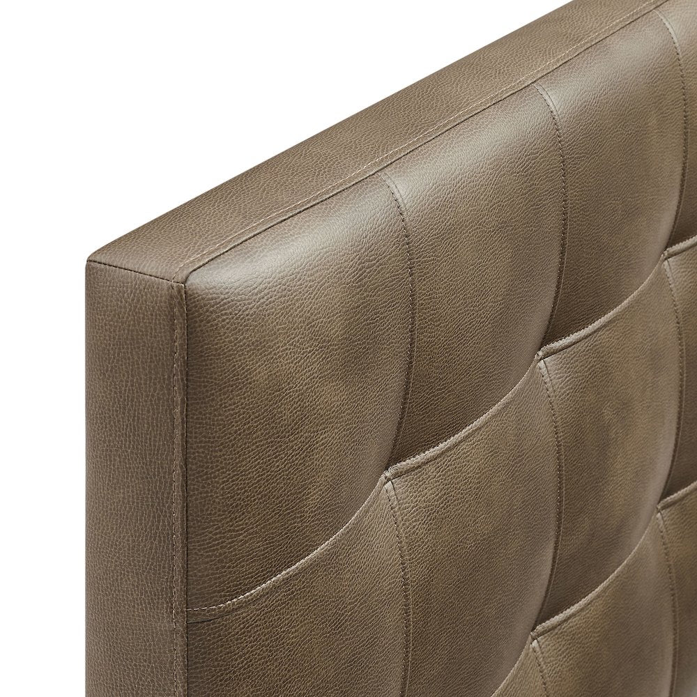 Lily Vegan Leather King Size Headboard