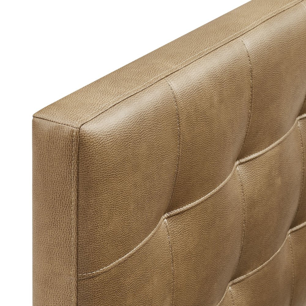 Lily Vegan Leather King Size Headboard
