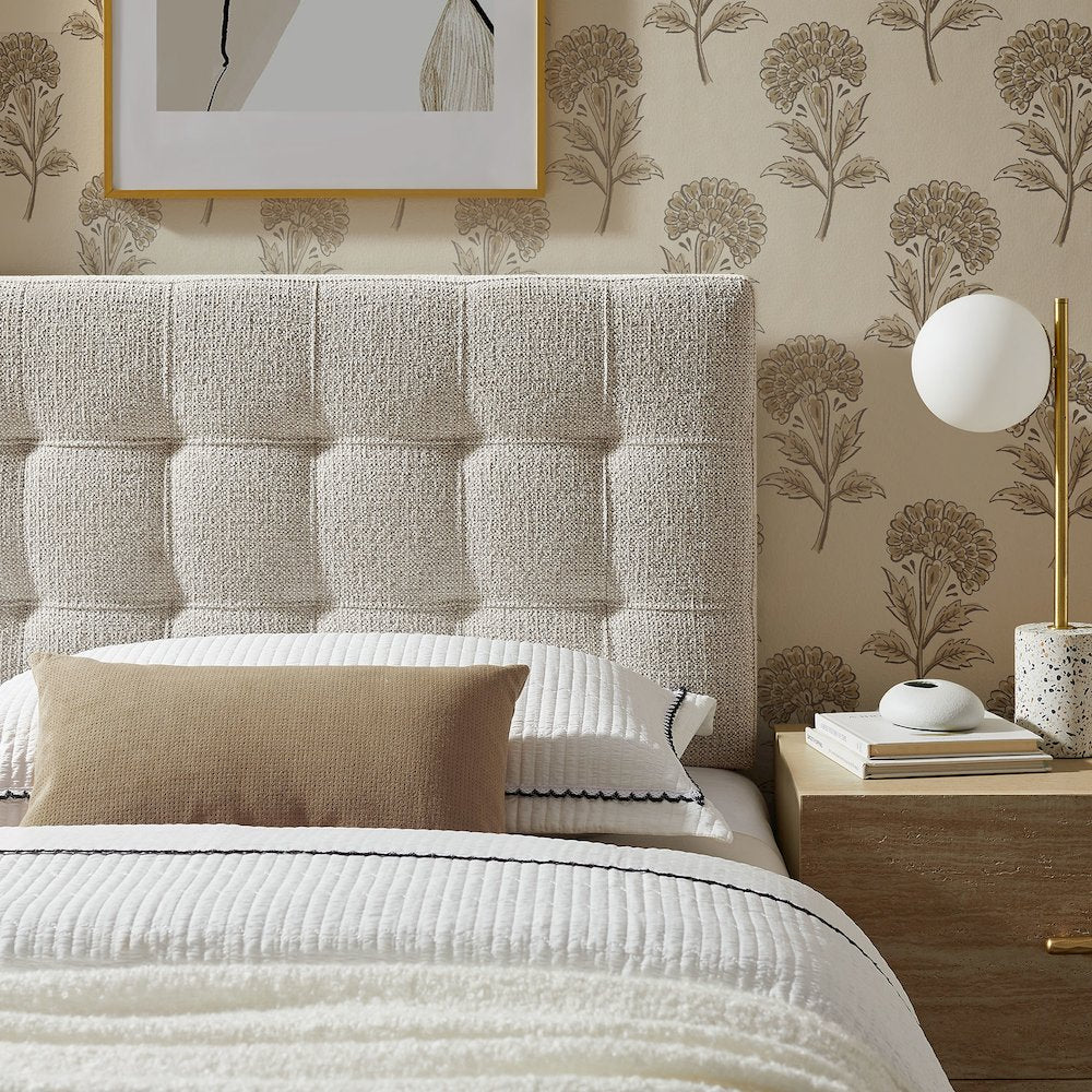 Lily Upholstered Twin Size Headboard