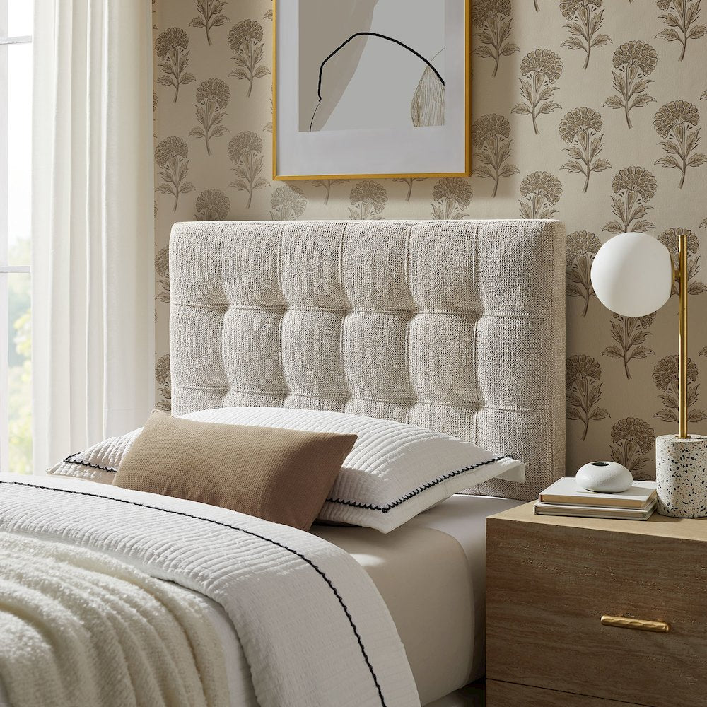 Lily Upholstered Twin Size Headboard
