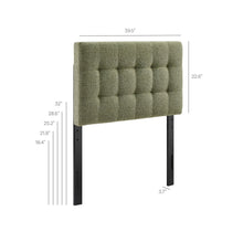Lily Upholstered Twin Size Headboard