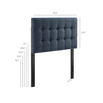 Lily Upholstered Twin Size Headboard