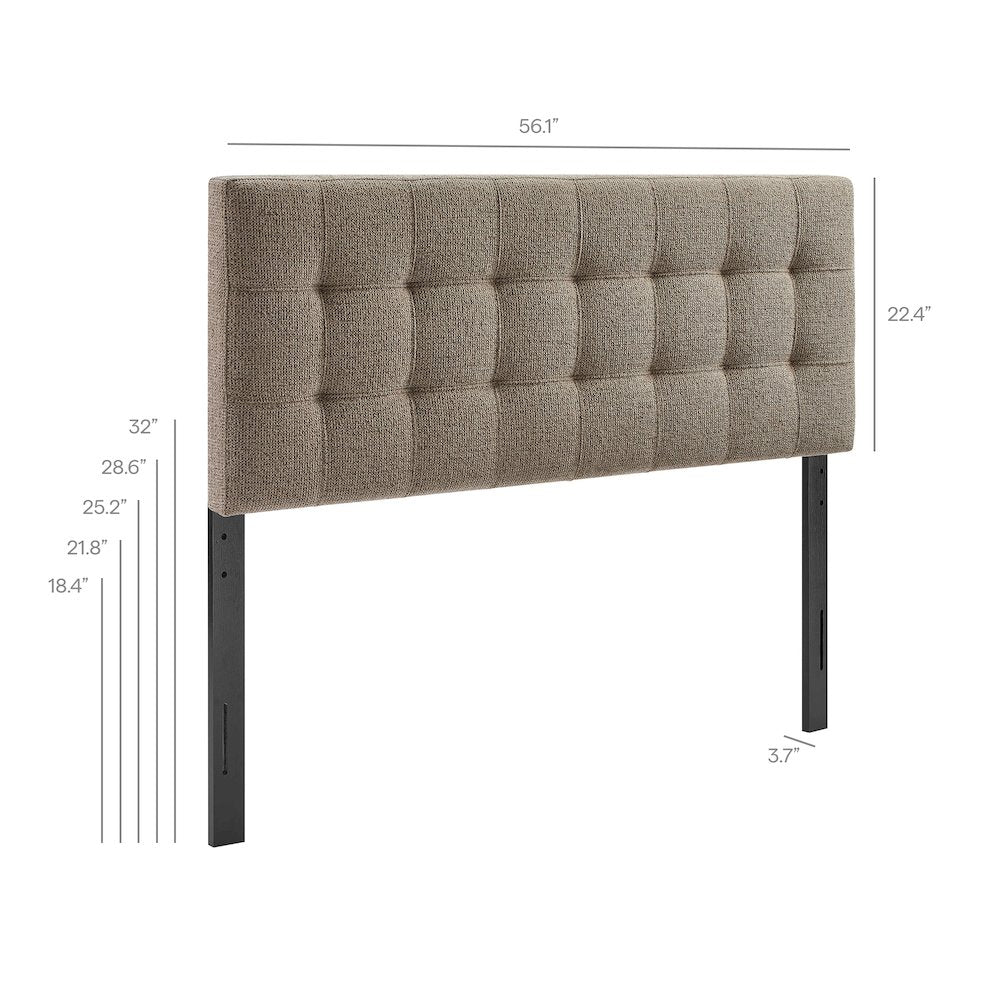 Lily Upholstered Full Size Headboard