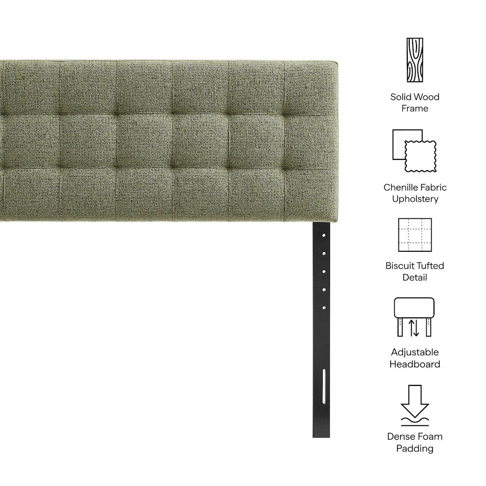 Lily Upholstered King Size Headboard