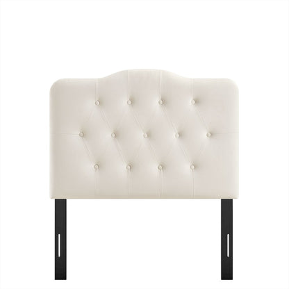 Annabel Stain-Resistant Performance Velvet Twin Headboard