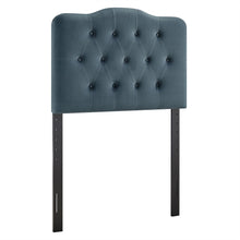 Annabel Stain-Resistant Performance Velvet Twin Headboard