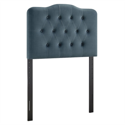 Annabel Stain-Resistant Performance Velvet Twin Headboard