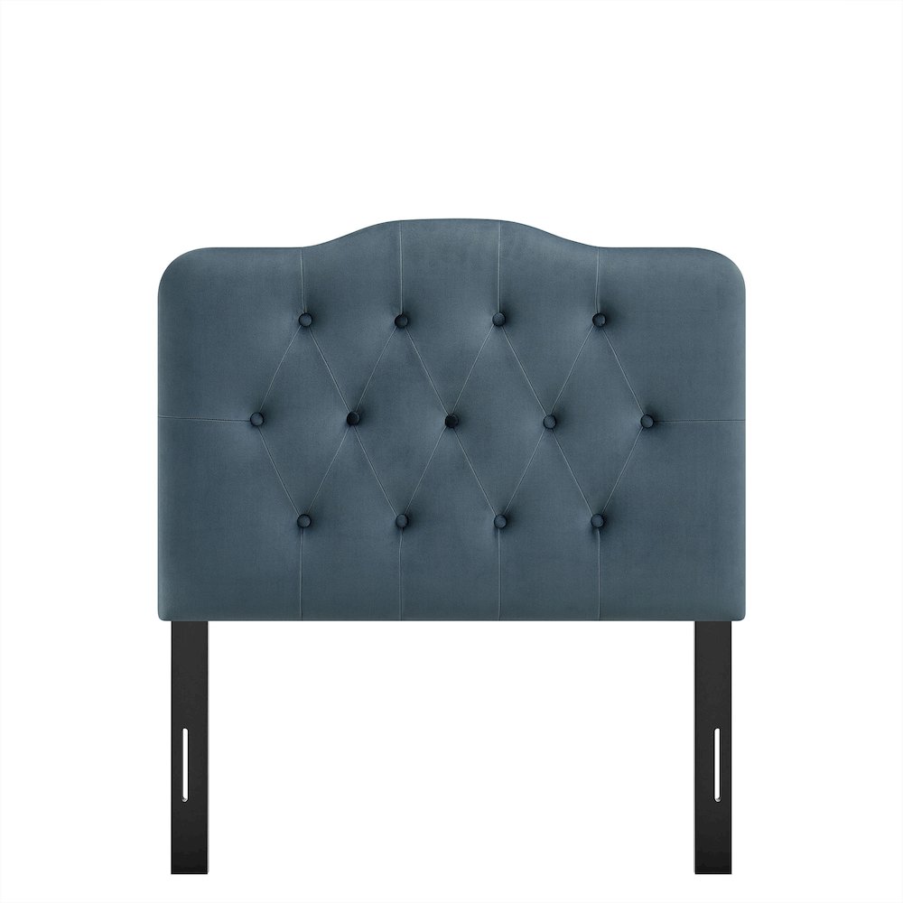 Annabel Stain-Resistant Performance Velvet Twin Headboard