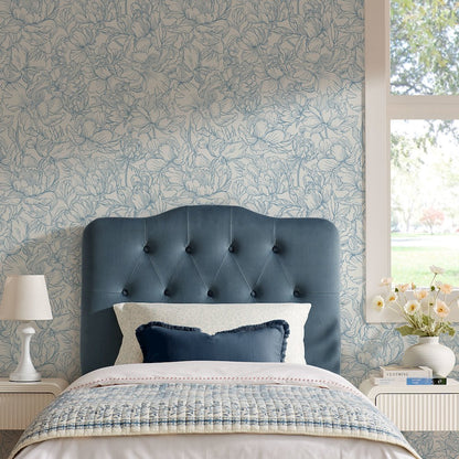 Annabel Stain-Resistant Performance Velvet Twin Headboard