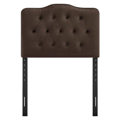 Annabel Stain-Resistant Performance Velvet Twin Headboard