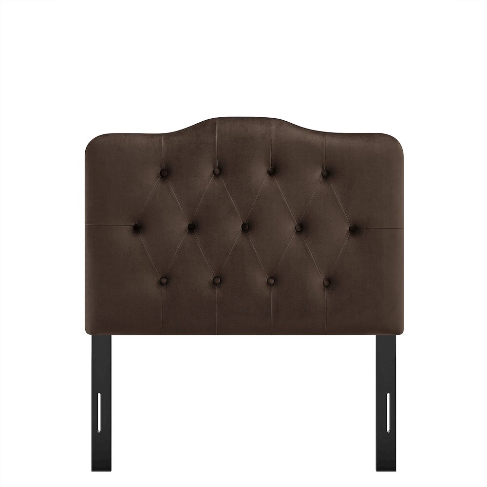 Annabel Stain-Resistant Performance Velvet Twin Headboard