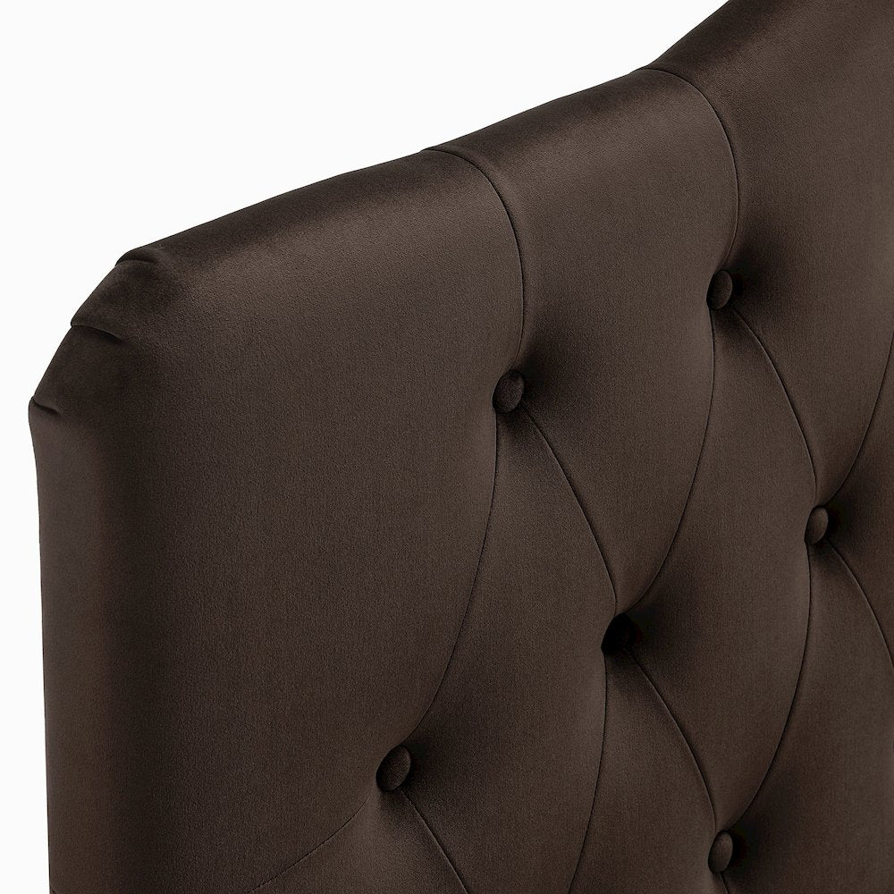 Annabel Stain-Resistant Performance Velvet Twin Headboard