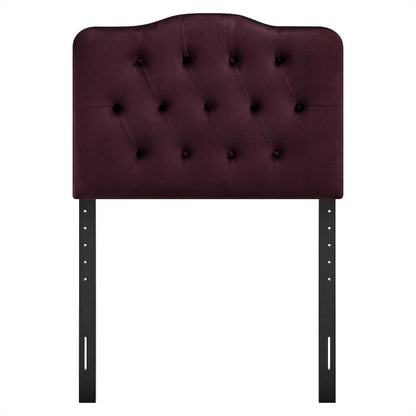 Annabel Stain-Resistant Performance Velvet Twin Headboard
