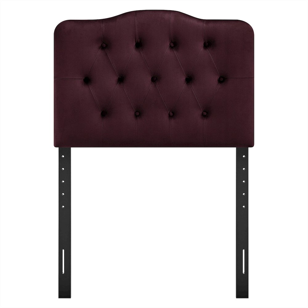 Annabel Stain-Resistant Performance Velvet Twin Headboard