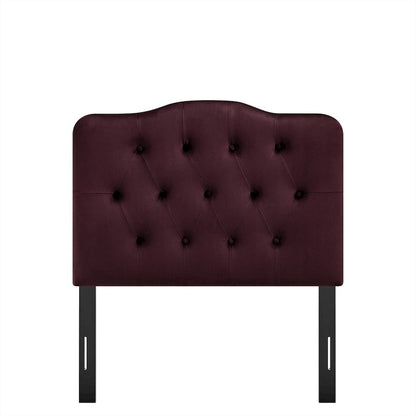 Annabel Stain-Resistant Performance Velvet Twin Headboard