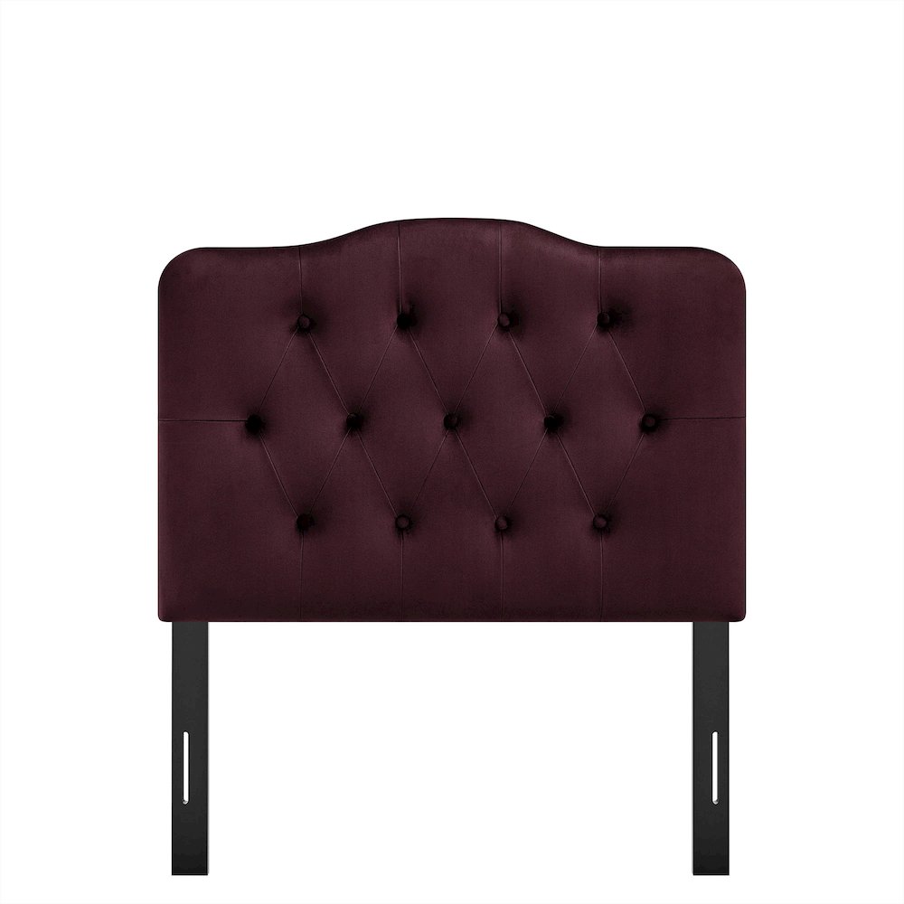 Annabel Stain-Resistant Performance Velvet Twin Headboard