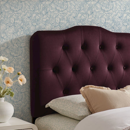 Annabel Stain-Resistant Performance Velvet Twin Headboard