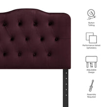 Annabel Stain-Resistant Performance Velvet Twin Headboard