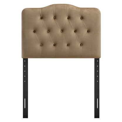 Annabel Stain-Resistant Performance Velvet Twin Headboard