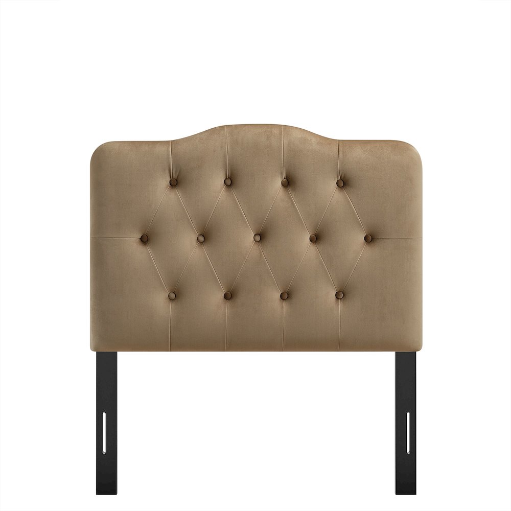Annabel Stain-Resistant Performance Velvet Twin Headboard