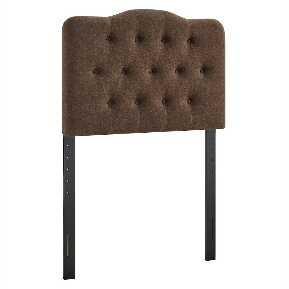 Annabel Premium Linen Blend Twin Headboard