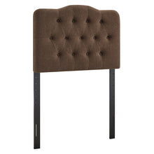 Annabel Premium Linen Blend Twin Headboard