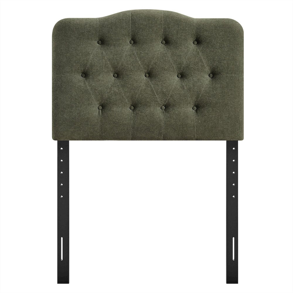 Annabel Premium Linen Blend Twin Headboard