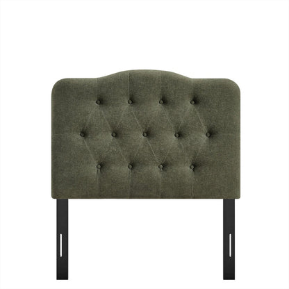 Annabel Premium Linen Blend Twin Headboard
