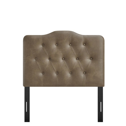 Annabel Faux Leather Twin Headboard