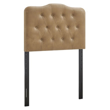 Annabel Faux Leather Twin Headboard