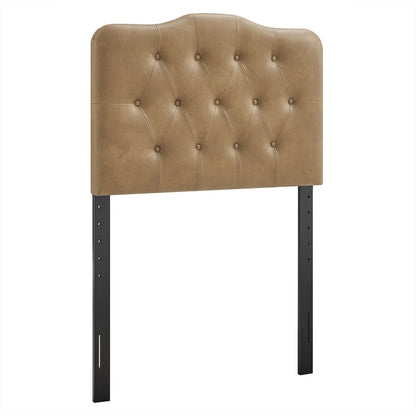 Annabel Faux Leather Twin Headboard