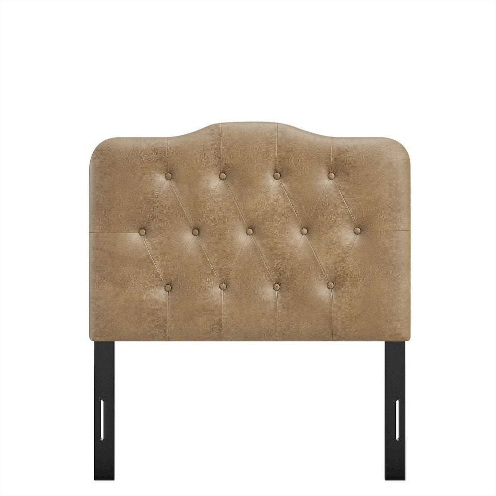 Annabel Faux Leather Twin Headboard