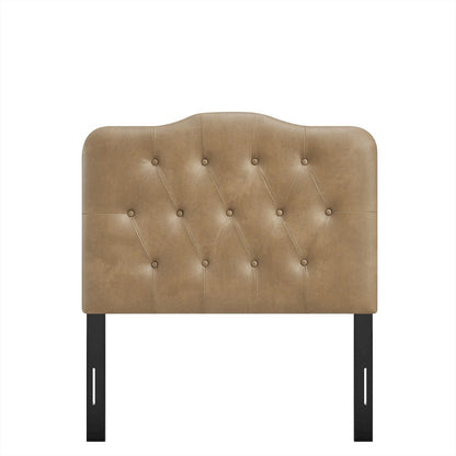 Annabel Faux Leather Twin Headboard