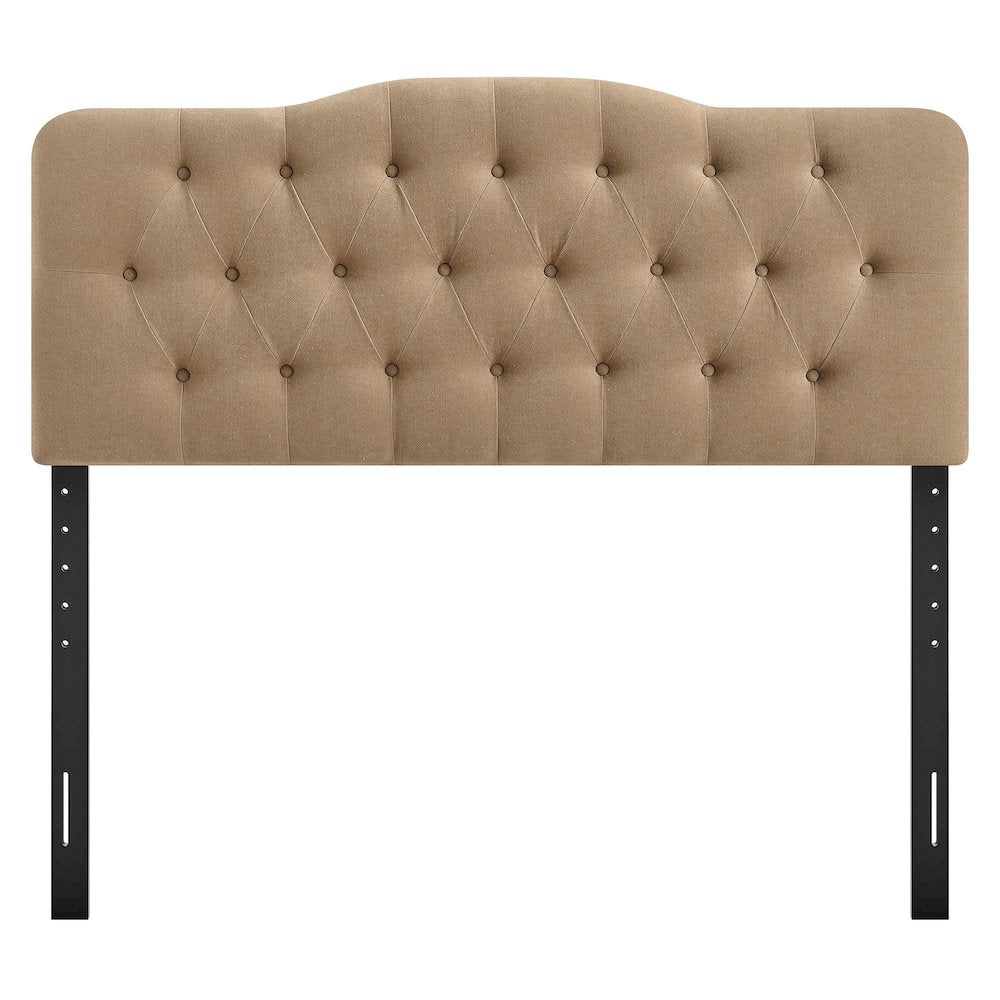 Annabel Premium Linen Blend Full Headboard
