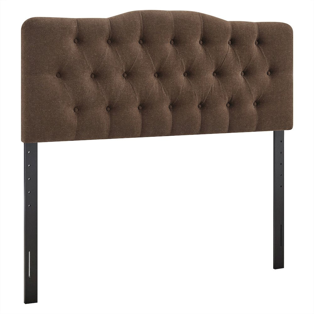 Annabel Premium Linen Blend Full Headboard