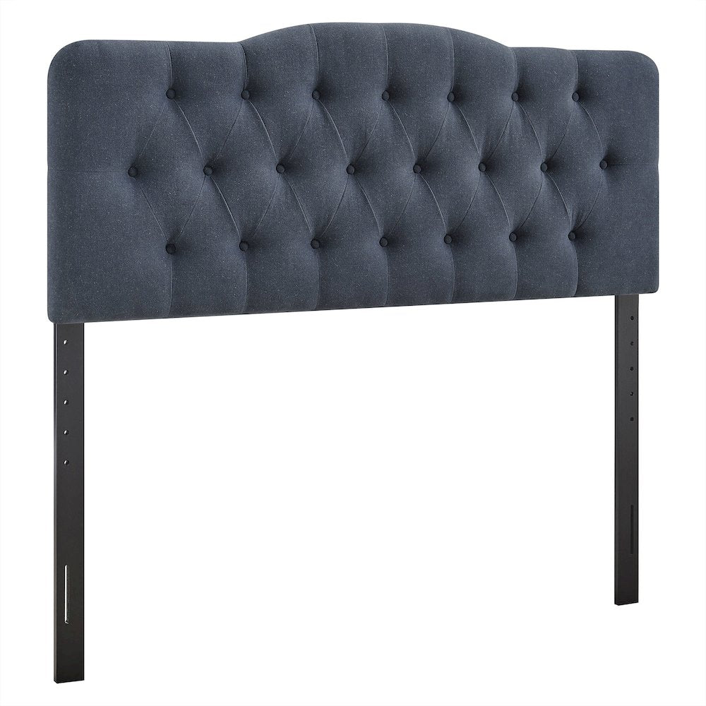 Annabel Premium Linen Blend Full Headboard