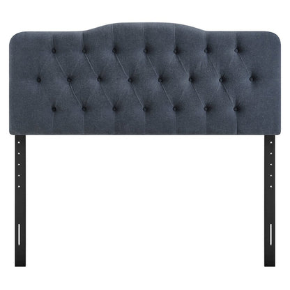 Annabel Premium Linen Blend Full Headboard