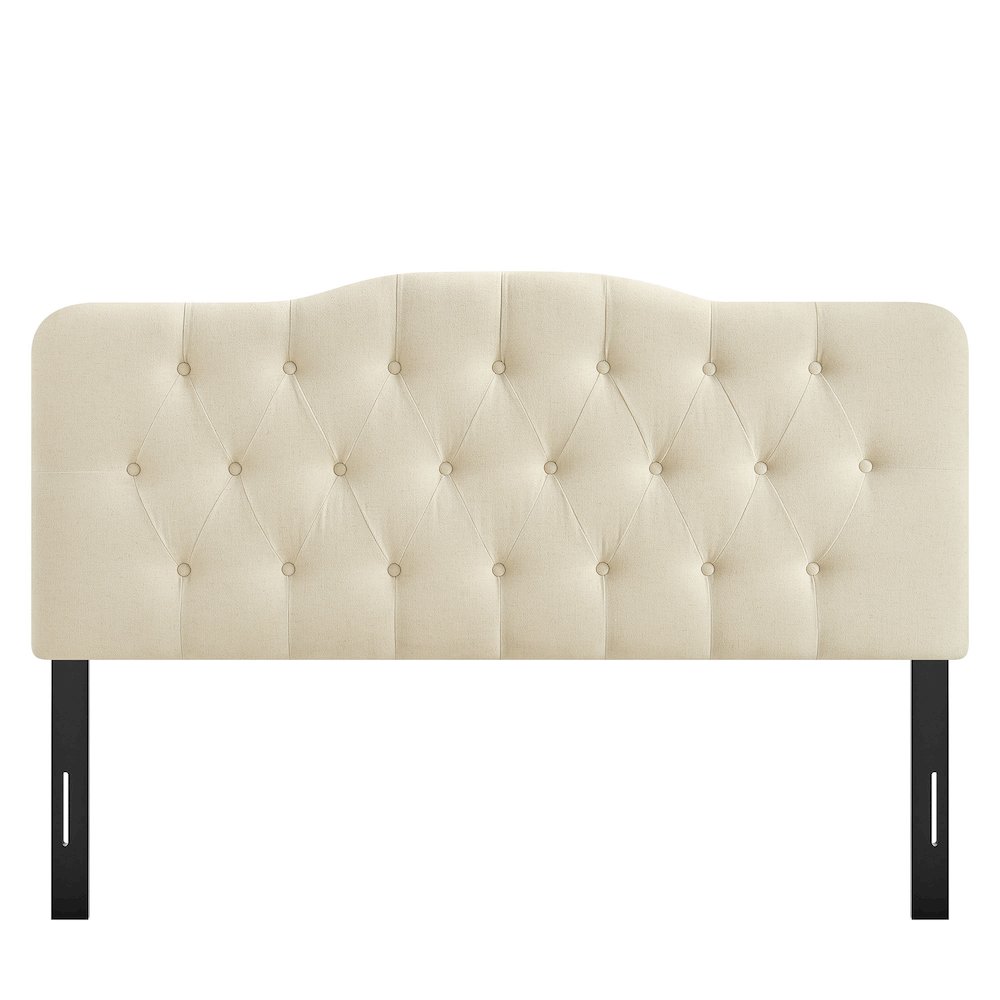 Annabel Premium Linen Blend Full Headboard