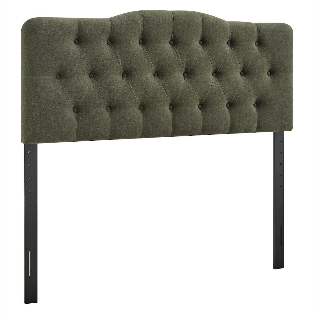 Annabel Premium Linen Blend Full Headboard