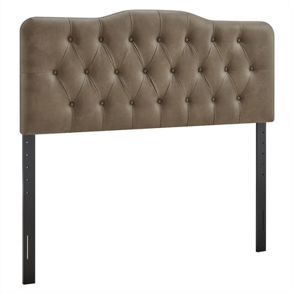 Annabel Vegan Leather Full Headboard