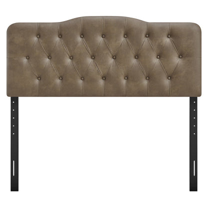 Annabel Vegan Leather Full Headboard