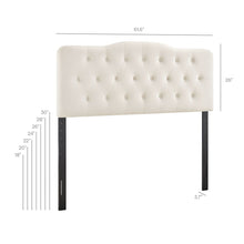 Annabel Stain-Resistant Performance Velvet Queen Headboard