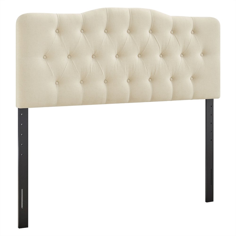 Annabel Premium Linen Blend Queen Headboard