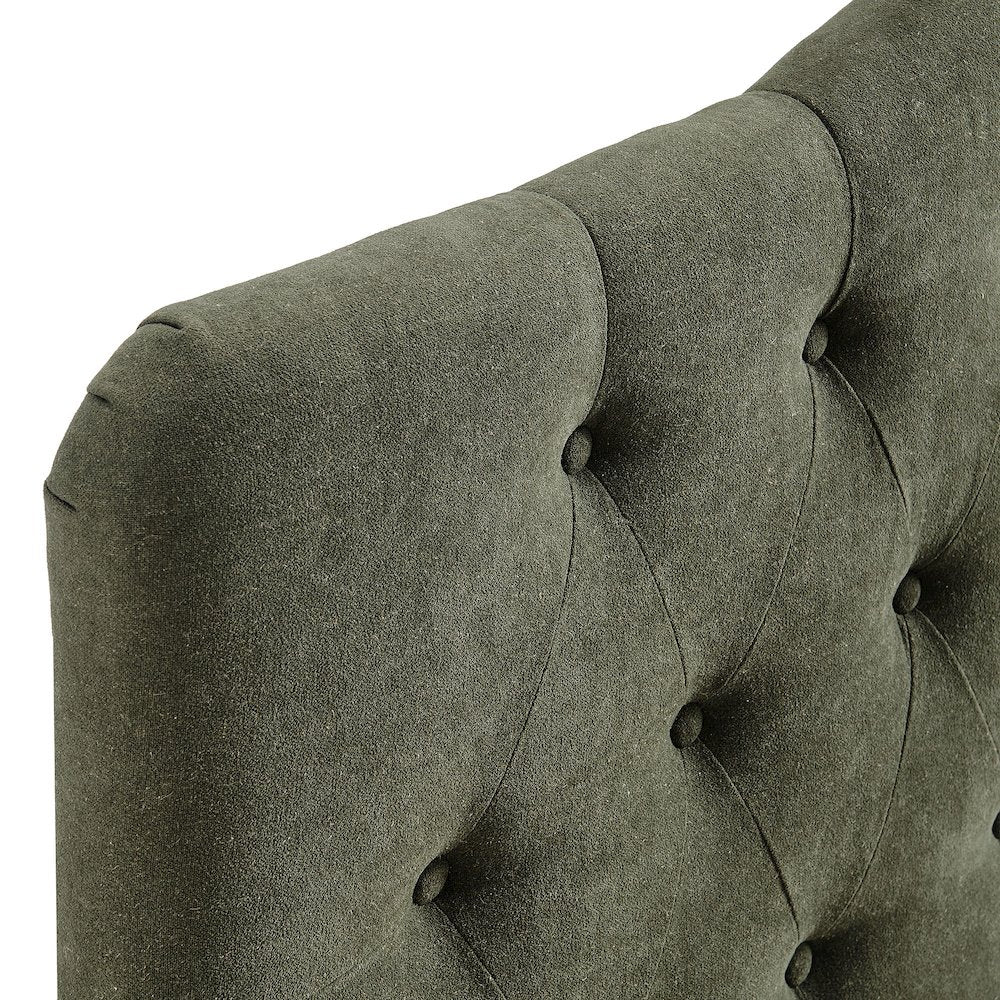 Annabel Premium Linen Blend Queen Headboard