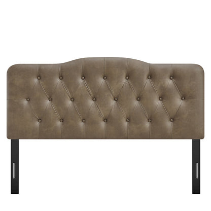 Annabel Faux Leather Queen Headboard
