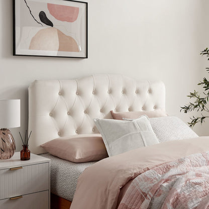 Annabel Stain-Resistant Performance Velvet King Headboard